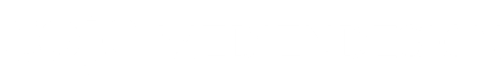 Logo cojo Mediendesign weiss