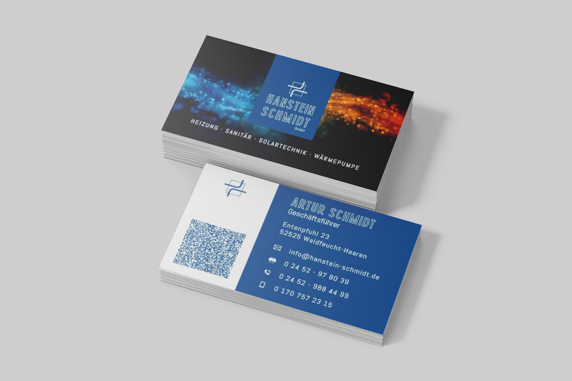 Visitenkarte Hanstein & Schmidt